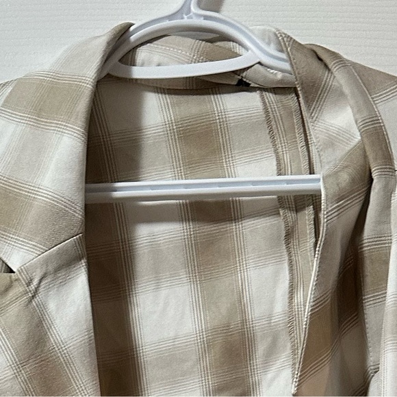 Oversized Check Double Breasted Blazer - Picture 4 of 4